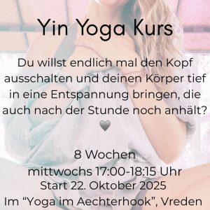 🌙 Dein Yin Yoga Therapie Kurs – 8 Wochen für mehr Ruhe, Kraft & Balance